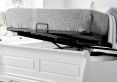 Marseille White Ottoman Bed - Double Bed Frame Only