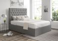 Maxi Arran Pebble Upholstered Ottoman Super King Size Bed Frame Only