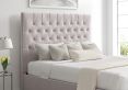 Maxi Hugo Dove Upholstered Ottoman Double Bed Frame Only