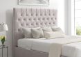 Maxi Hugo Dove Upholstered Ottoman Double Bed Frame Only