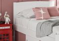 Maxistore 3 Door Pink Wooden Storage Single Bed Frame