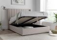 Maya Winged Ottoman Natural - King Bed Frame Only