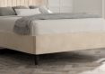 Melbury Upholstered Bed Frame - Double Bed Frame Only - Savannah Almond