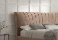 Melbury Upholstered Bed Frame - King Size Bed Frame Only - Savannah Mocha