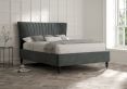 Melbury Upholstered Bed Frame - Single Bed Frame Only - Savannah Ocean