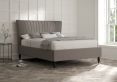 Melbury Upholstered Bed Frame - Compact Double Bed Frame Only - Shetland Mercury