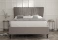 Melbury Upholstered Bed Frame - Single Bed Frame Only - Shetland Mercury