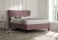 Melbury Velvet Lilac Upholstered Bed Frame Only