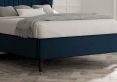 Melbury Upholstered Bed Frame - King Size Bed Frame Only - Velvet Navy