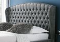 Mia Winged Upholstered Bed Frame