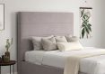 Milano Hugo Dove Upholstered Ottoman Double Bed Frame Only