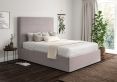 Milano Hugo Dove Upholstered Ottoman Compact Double Bed Frame Only