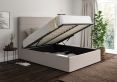 Milano Linea Fog Upholstered Ottoman Single Bed Frame Only