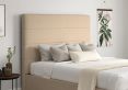 Milano Linea Linen Upholstered Ottoman Double Bed Frame Only