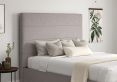 Milano Trebla Chalk Upholstered Ottoman King Size Bed Frame Only