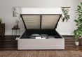 Milano Trebla Chalk Upholstered Ottoman Single Bed Frame Only