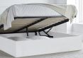 Molle White Ottoman King Size Bed Frame
