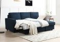 Richmond Blue Corner Sofa Bed