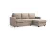 Richmond Natural Beige Corner Sofa Bed