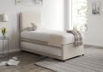 Cheltenham Naples Cream Upholstered Guest Bed With Mattresses