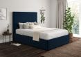 Napoli Hugo Royal Upholstered Ottoman Super King Size Bed Frame Only