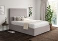 Napoli Trebla Chalk Upholstered Ottoman Single Bed Frame Only