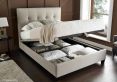 Kaydian Walkworth Ottoman Storage Bed - Oatmeal Fabric