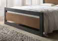 Harmony Olivia Charcoal Wooden Double Bed Frame Only