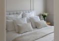 Onelife Off White Upholstered Ottoman King Size Bed Frame
