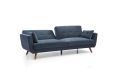 Saltaire Ink Velvet Sofa Bed