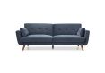 Saltaire Ink Velvet Sofa Bed