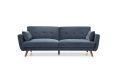 Saltaire Ink Velvet Sofa Bed