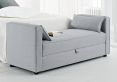 Ascot Upholstered Ottoman Seat - Harbour Grey
