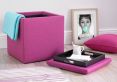 Portofino Bedside Storage Cube - Pink Only