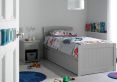 Portland Grey Bed With Liv & Lou Guest Underbed Frame Only