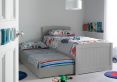 Portland Grey Bed With Liv & Lou Guest Underbed Frame Only