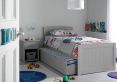 Portland Grey Bed With Liv & Lou Guest Underbed Frame Only