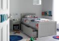 Portland Grey Solo Bed Frame Only