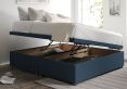 Ottoman King Size Arran Cyan Base Only