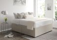 Ottoman Compact Double Trebla Flax Base Only