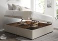 Ottoman Double Trebla Flax Base Only