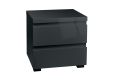 Puro Charcoal 2 Drawer Bedside Cabinet Only