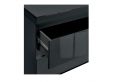 Puro Charcoal 2 Drawer Bedside Cabinet Only