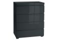Puro Charcoal 4 Drawer Chest Only