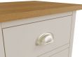 Radstock Truffle 3 Drawer Bedside Cabinet Only