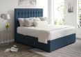 Rylee Classic 4Drw Continental Compact Double Arran Cyan Headboard & Base