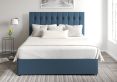 Rylee Classic 4Drw Continental Compact Double Arran Cyan Headboard & Base