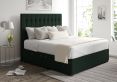 Rylee Classic 4 Drw Continental Gatsby Forest Headboard and Base Only