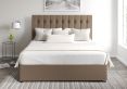 Rylee Classic 4 Drw Continental Gatsby Taupe Headboard and Base Only