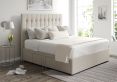 Rylee Classic 4Drw Continental Double Trebla Flax Headboard & Base